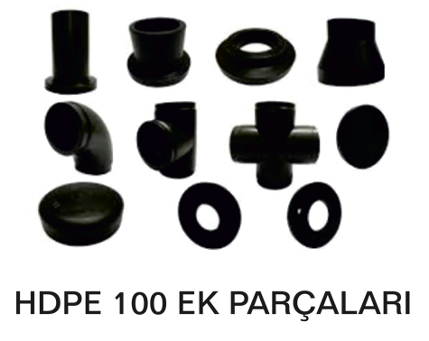 ZM Mekanik HDPE 100 Altyapı Boruları Ek Parçaları